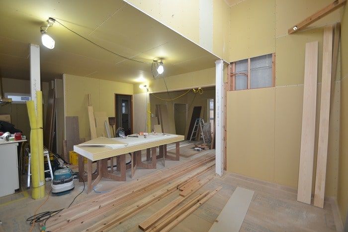 「福岡市中央区02」注文住宅現場リポート⑩【木工事】【階段】