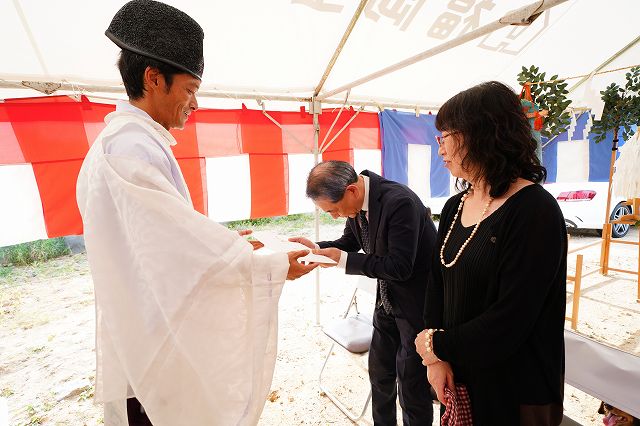 福岡市城南区03　注文住宅建築現場リポート①　～地鎮祭～