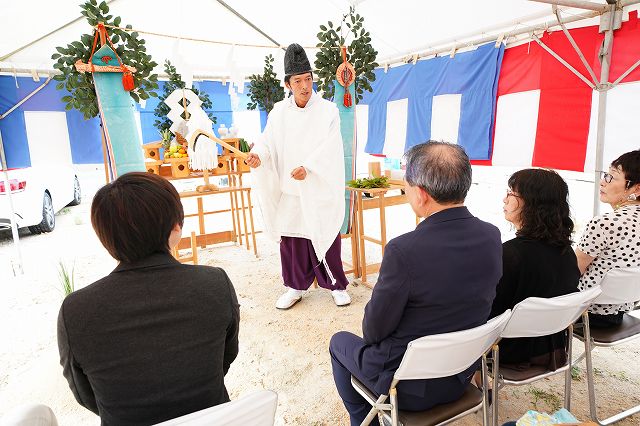 「福岡市城南区03」注文住宅現場リポート①【地鎮祭】