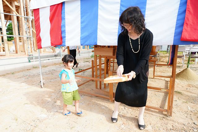 福岡市城南区03　注文住宅建築現場リポート①　～地鎮祭～