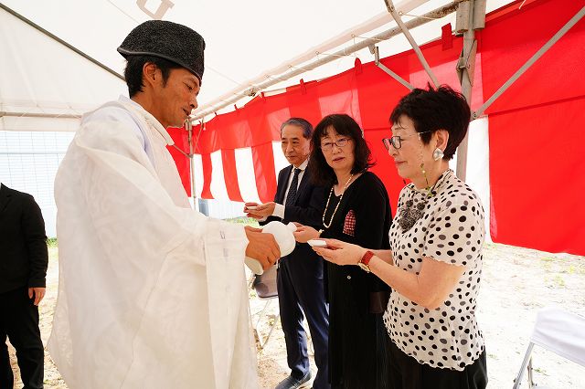 福岡市城南区03　注文住宅建築現場リポート①　～地鎮祭～