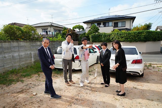 「福岡市城南区03」注文住宅現場リポート①【地鎮祭】