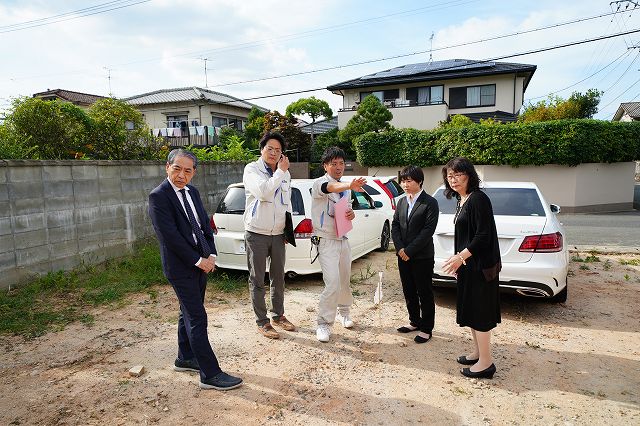 福岡市城南区03　注文住宅建築現場リポート①　～地鎮祭～