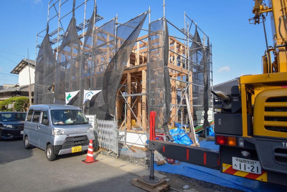 「那珂川市08」注文住宅現場リポート③【上棟式】