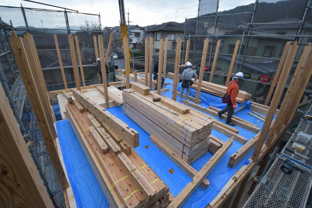 「那珂川市08」注文住宅現場リポート③【上棟式】