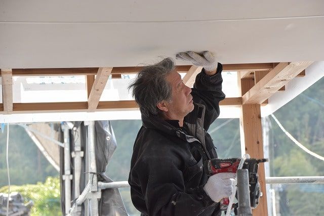 「筑紫野市04」注文住宅現場リポート⑧【外装工事】【防水シート】