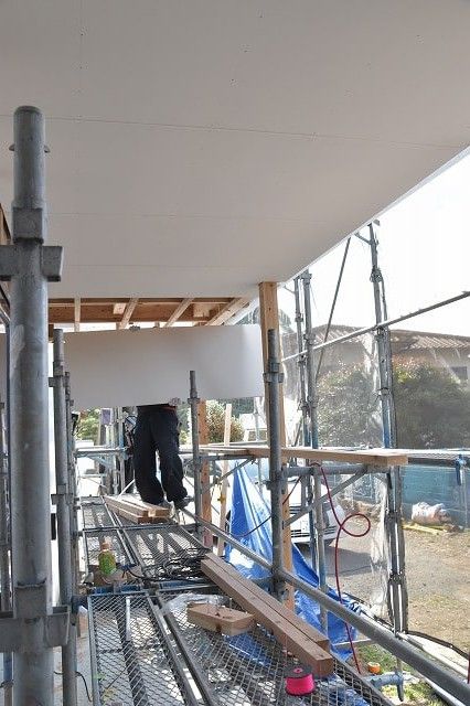 「筑紫野市04」注文住宅現場リポート⑧【外装工事】【防水シート】