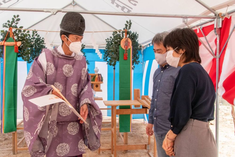 「福岡市城南区07」注文住宅現場リポート①【地鎮祭】