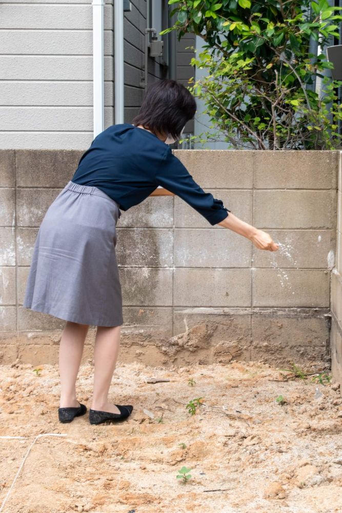 福岡市城南区07　注文住宅建築現場リポート①　～地鎮祭～