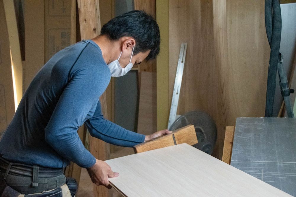「糟屋郡粕屋町03」注文住宅現場リポート⑨【木工事】【床材】