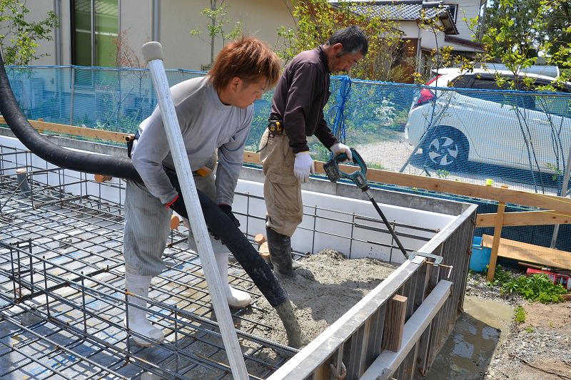 福岡県福津市宮司浜01　注文住宅建築現場リポート②