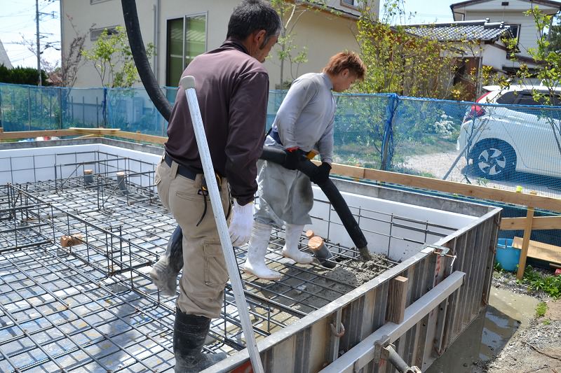 福岡県福津市宮司浜01　注文住宅建築現場リポート②