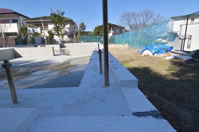 「太宰府市青葉台01」注文住宅現場リポート④【基礎工事】【立ち上がりコン】