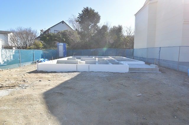 「太宰府市青葉台01」注文住宅現場リポート④【基礎工事】【立ち上がりコン】