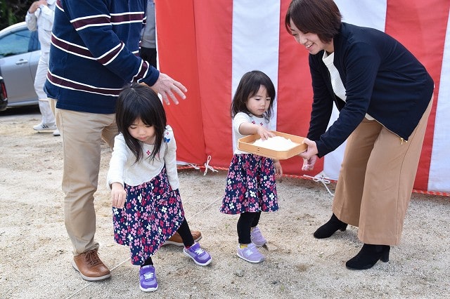 福岡市西区飯氏01　注文住宅建築現場リポート①　～地鎮祭～