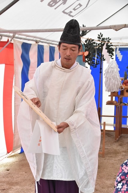 「福岡市西区飯氏01」注文住宅現場リポート①【地鎮祭】