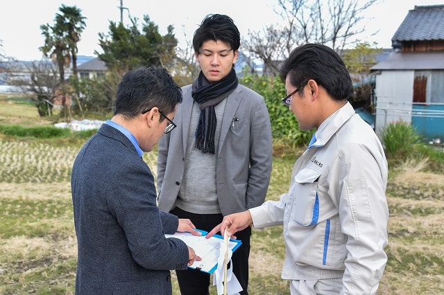 福岡市西区飯氏01　注文住宅建築現場リポート①　～地鎮祭～