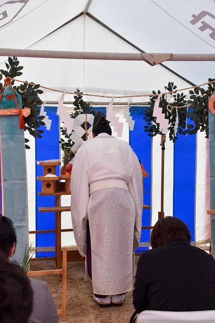 「福岡市西区飯氏01」注文住宅現場リポート①【地鎮祭】