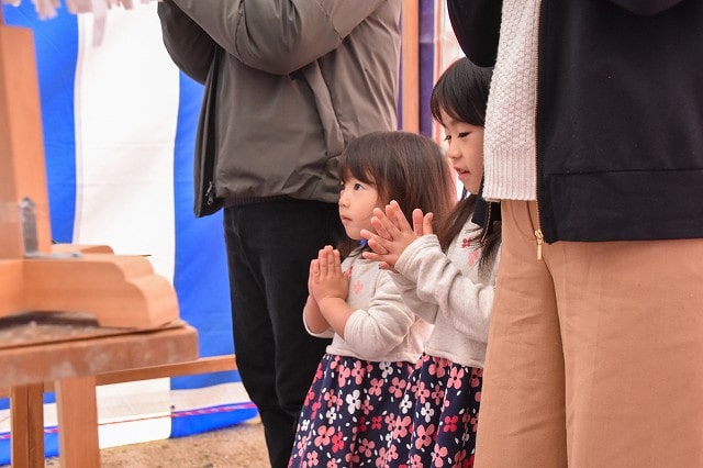 「福岡市西区飯氏01」注文住宅現場リポート①【地鎮祭】