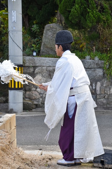 福岡市西区飯氏01　注文住宅建築現場リポート①　～地鎮祭～