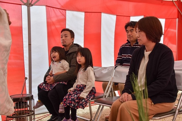 「福岡市西区飯氏01」注文住宅現場リポート①【地鎮祭】