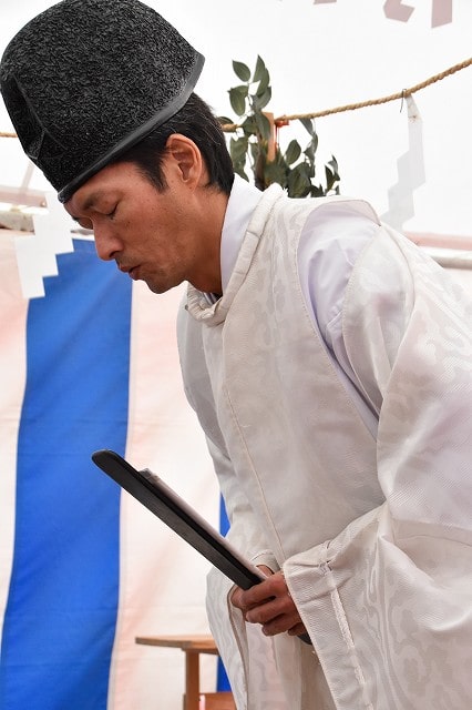 「福岡市西区飯氏01」注文住宅現場リポート①【地鎮祭】
