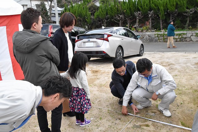 福岡市西区飯氏01　注文住宅建築現場リポート①　～地鎮祭～