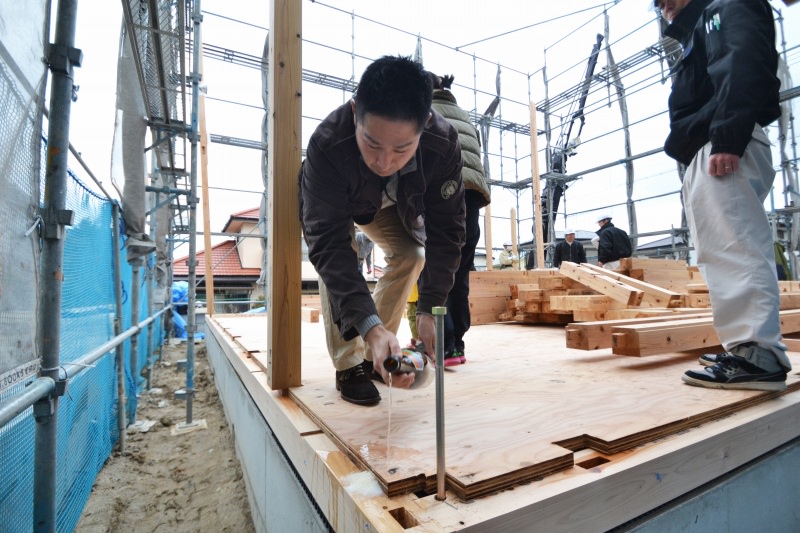 「福岡市城南区南片江03」注文住宅現場リポート⑤【上棟式】
