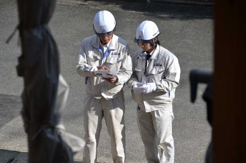 福岡市城南区南片江03　注文住宅建築現場リポート⑤　～上棟式～