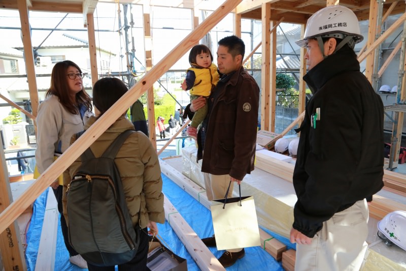 「福岡市城南区南片江03」注文住宅現場リポート⑤【上棟式】