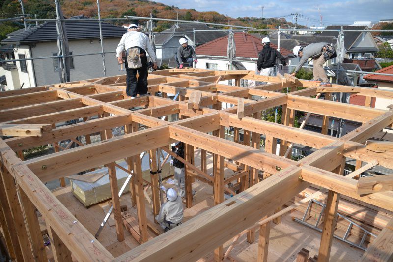 「福岡市城南区南片江03」注文住宅現場リポート⑤【上棟式】