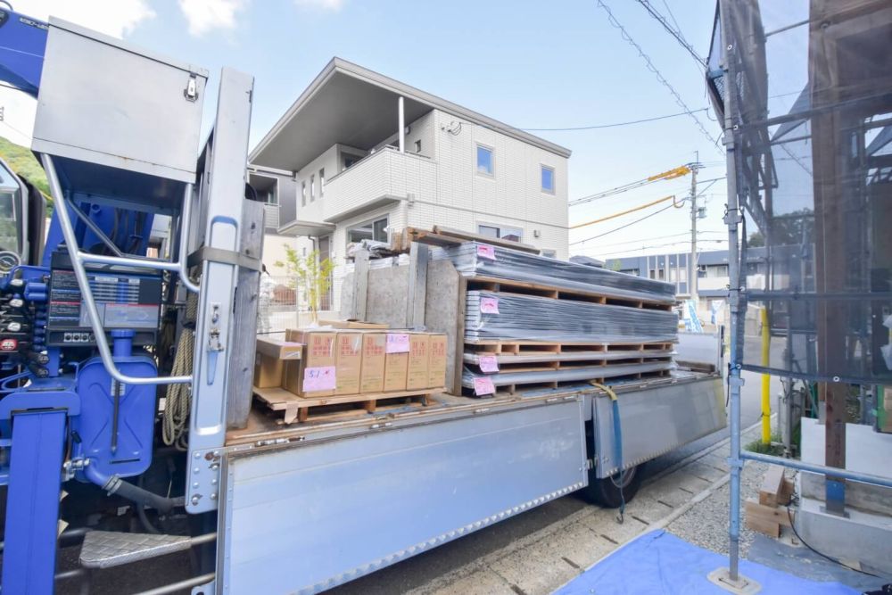 「福岡市城南区06」注文住宅現場リポート⑦【外装工事】【通気胴縁】