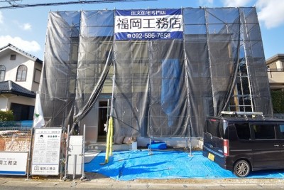 福岡県太宰府市大佐野　注文住宅建築現場リポート⑦