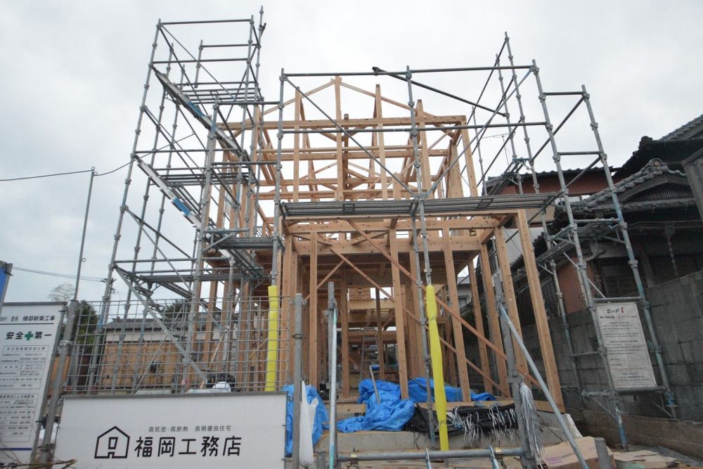 「筑紫野市07」注文住宅現場リポート⑤【上棟式】