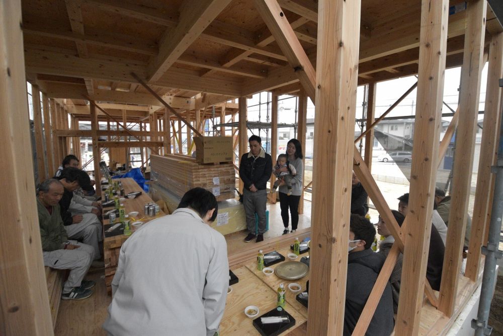 「筑紫野市07」注文住宅現場リポート⑤【上棟式】