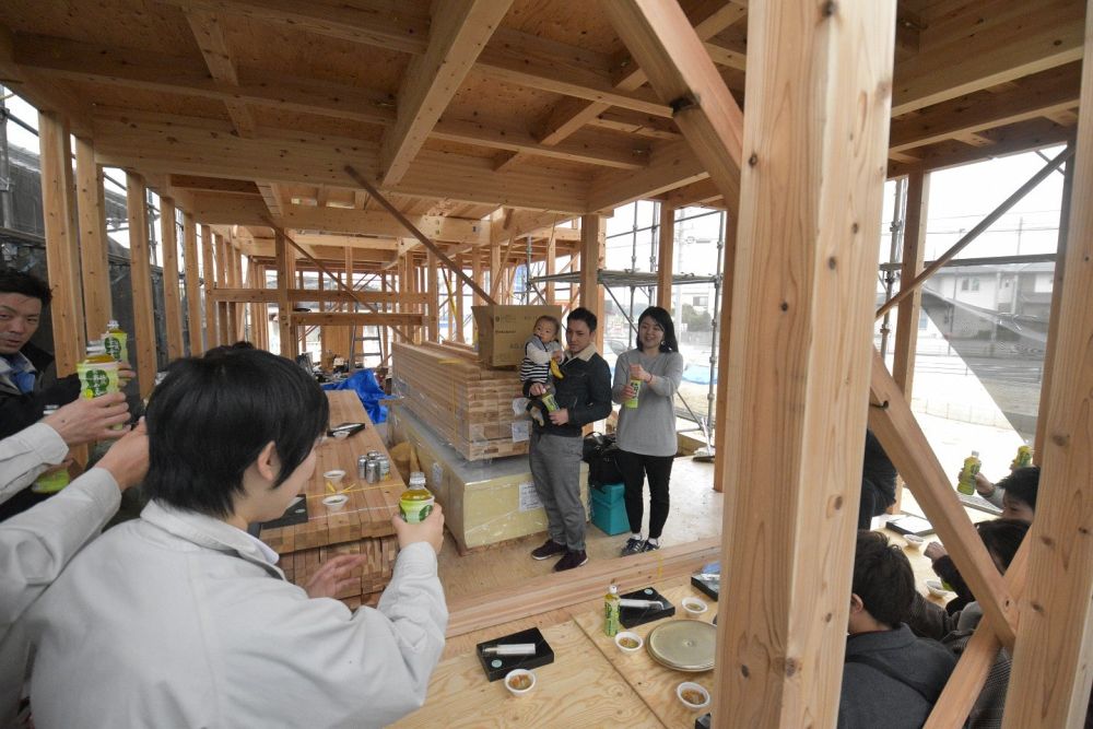 「筑紫野市07」注文住宅現場リポート⑤【上棟式】