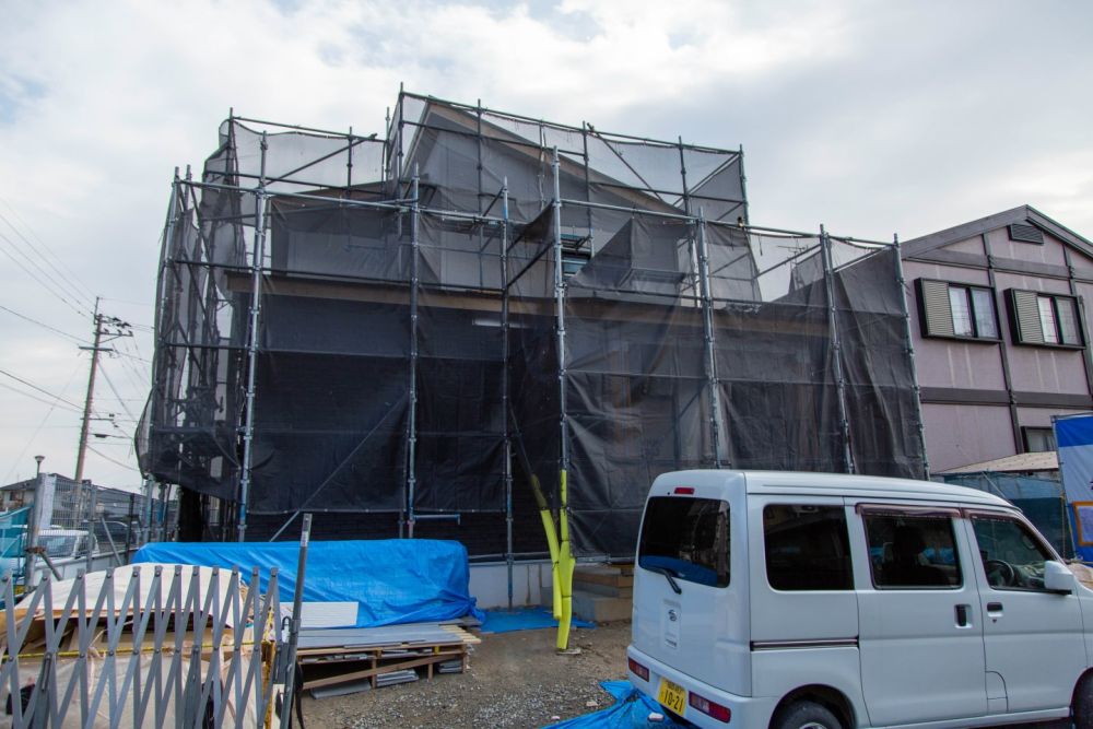「福岡市早良区06」注文住宅現場リポート⑧【木工事】【石膏ボード】