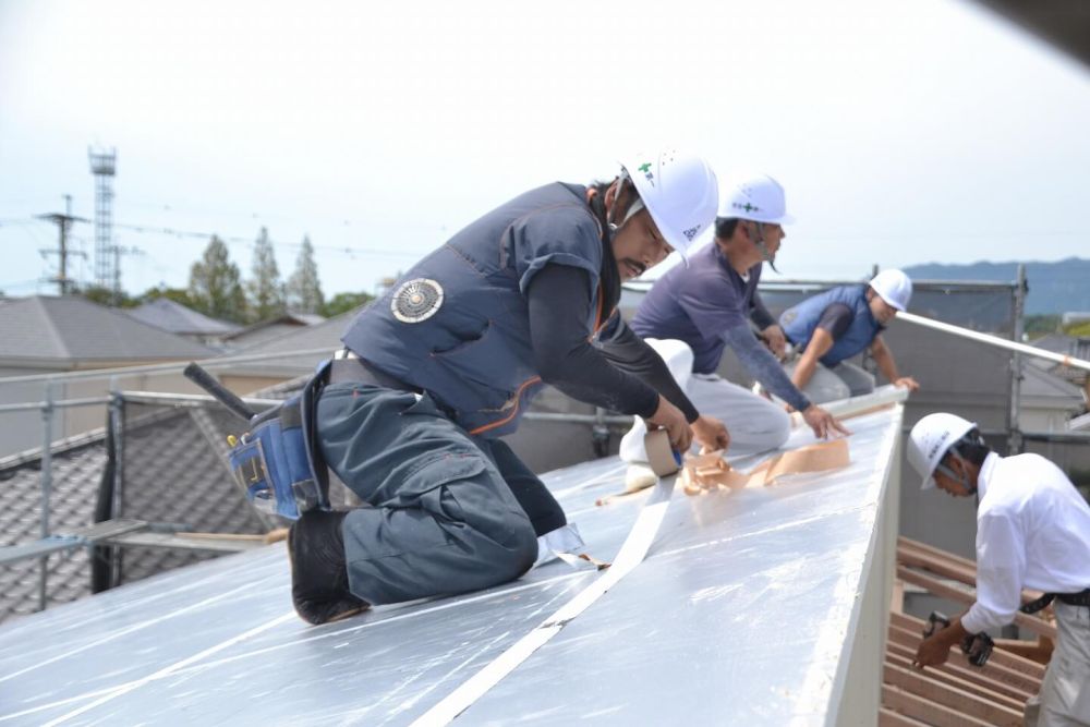 福岡県小郡市03　注文住宅建築現場リポート③　～上棟式～