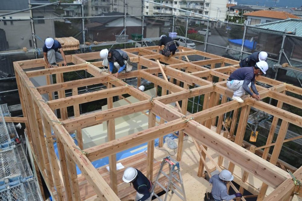 「小郡市03」注文住宅現場リポート③【上棟式】