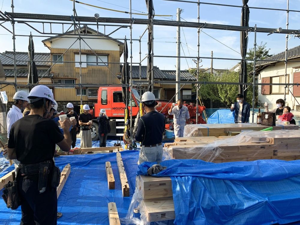 「小郡市03」注文住宅現場リポート③【上棟式】
