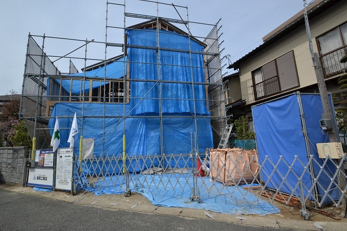 福岡市南区的場02　注文住宅建築現場リポート⑥