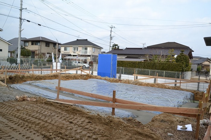 福岡県小郡市大板井01　注文住宅建築現場リポート②