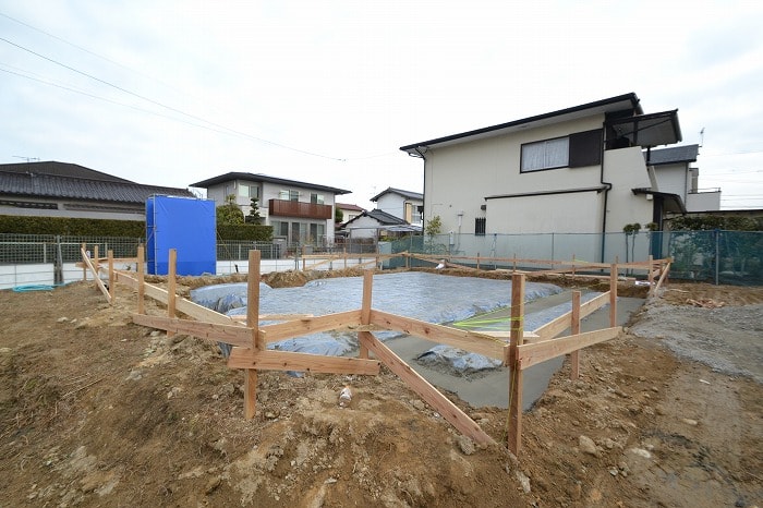 福岡県小郡市大板井01　注文住宅建築現場リポート②