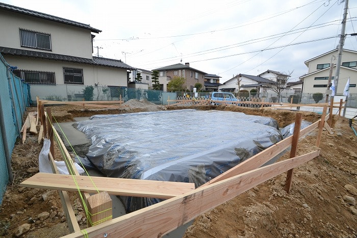 福岡県小郡市大板井01　注文住宅建築現場リポート②