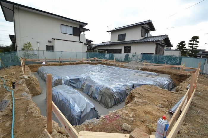 福岡県小郡市大板井01　注文住宅建築現場リポート②