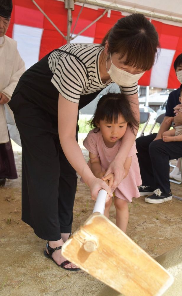 福岡県小郡市03　注文住宅建築現場リポート①　～地鎮祭～