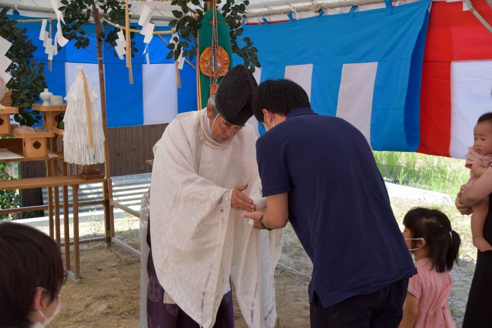 「小郡市03」注文住宅現場リポート①【地鎮祭】