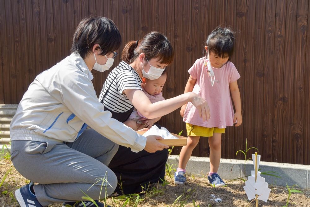 福岡県小郡市03　注文住宅建築現場リポート①　～地鎮祭～