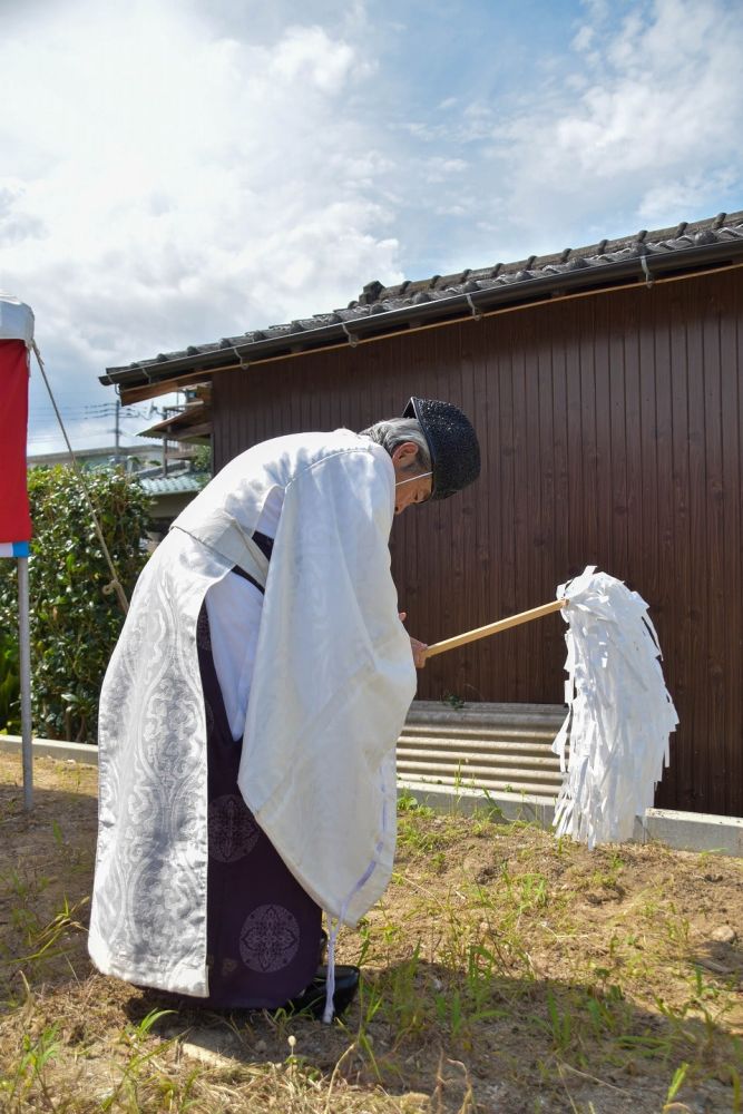 福岡県小郡市03　注文住宅建築現場リポート①　～地鎮祭～