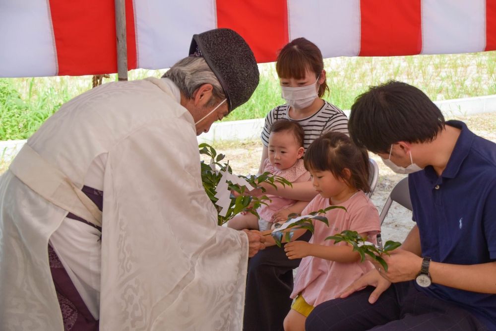 福岡県小郡市03　注文住宅建築現場リポート①　～地鎮祭～